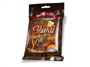 Арахис в глазури: Уши свиные с чесноком 