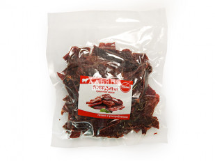 Сурские (ПШЕНИЧНЫЕ) Тайский перчик (100 гр): Говядина вяленая (строганина)