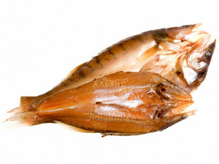 Семга теша (брюшки) холодного копчения: Судак (бабочка) холодного копчения