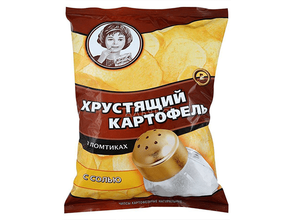 Картофельные чипсы "Девочка" 160 гр. в Бирюлево