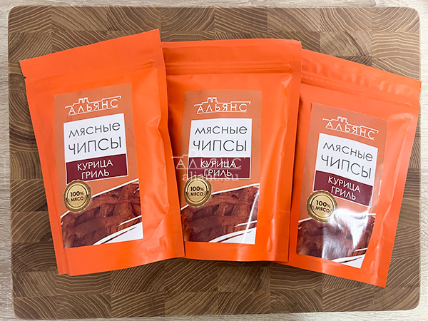 Мясо (АЛЬЯНС) вяленое курица "Гриль" 50 гр. в Бирюлево