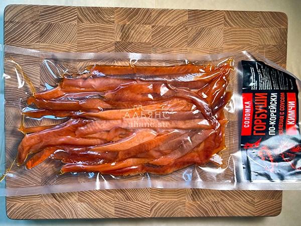 Горбуша соломка по-корейски в Бирюлево