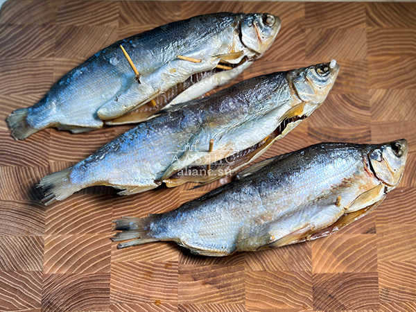 Пелядь вяленая крупная потрошеная в Бирюлево