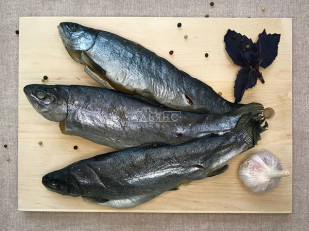 Сурские (ПШЕНИЧНЫЕ) Тайский перчик (100 гр): Форель радужная вяленая