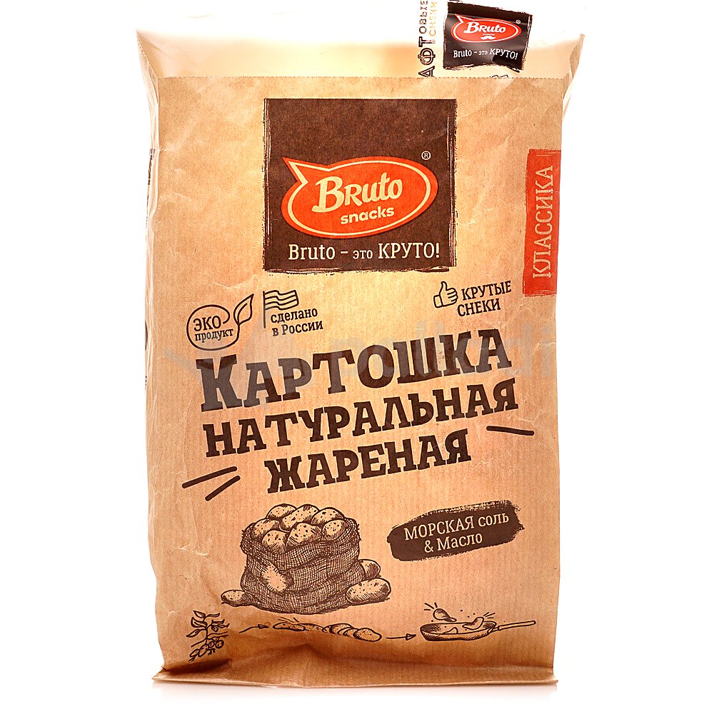 Картофель «Бруто» с солью 70 гр. в Бирюлево