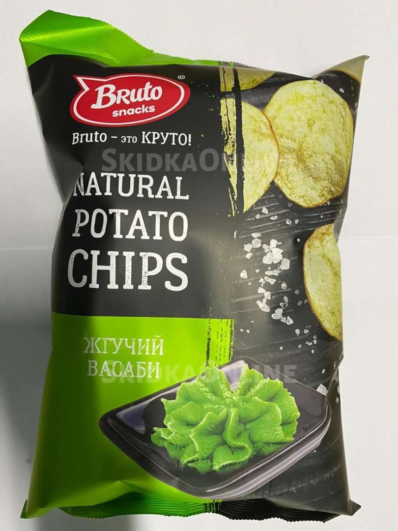 Картофель «Бруто» со вкусом васаби 70 гр. в Бирюлево