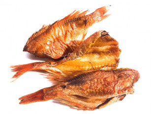 Шашлычок из сома холодного копчения: Окунь морской холодного копчения