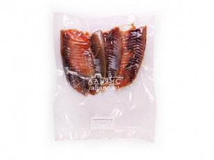 Царский полосатик с перцем: Ребра воблы с икрой